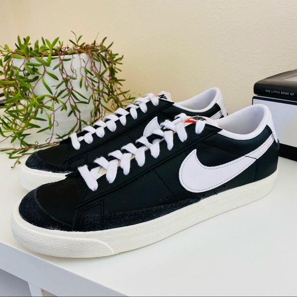 New Nike blazer low vintage black sneakers shoes - Picture 2 of 7